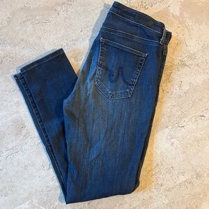 AG Adriano Goldschmied size 28R The Prima Ankle Women's Blue Jeans